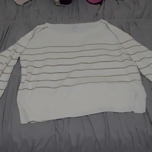 Cream and gold shirt